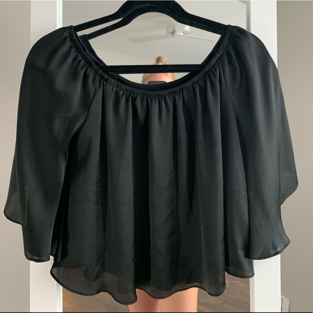 black mink pink top